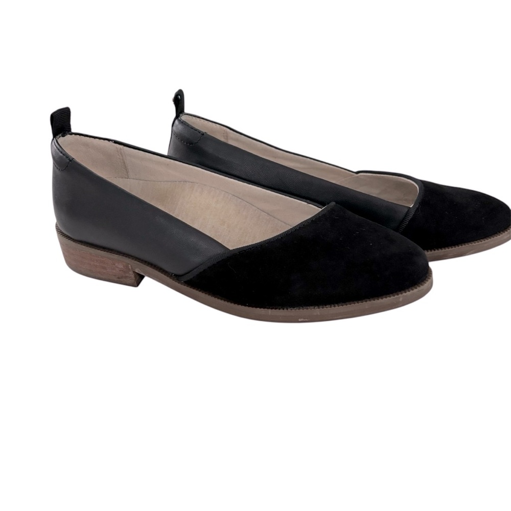 Betabrand Shoes Leather and Suede City Skimmers LoafersGreat Preowned Condition
